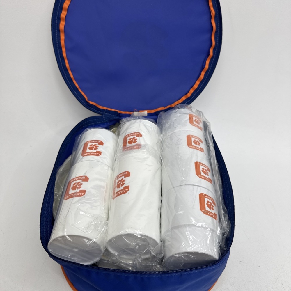 Clemson University E-Z Hold Portable Dinnerware Set - Picture 10 of 11